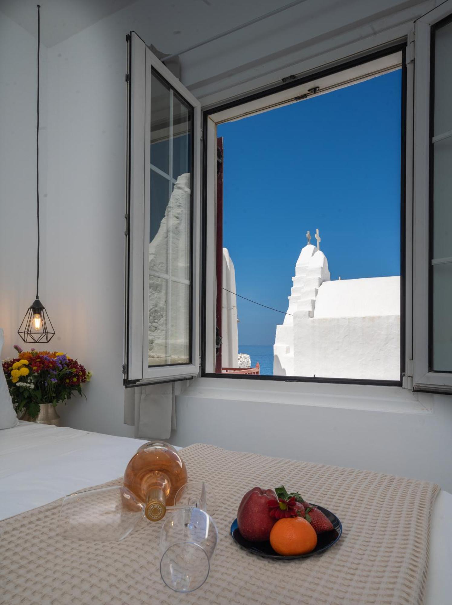 Myconian Little Venice Elite Suites With Sea View Mykonos Town Exterior photo